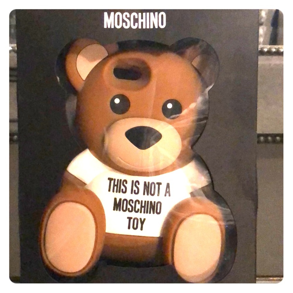 Moschino “this is not a moschino toy” iPhone5 case
